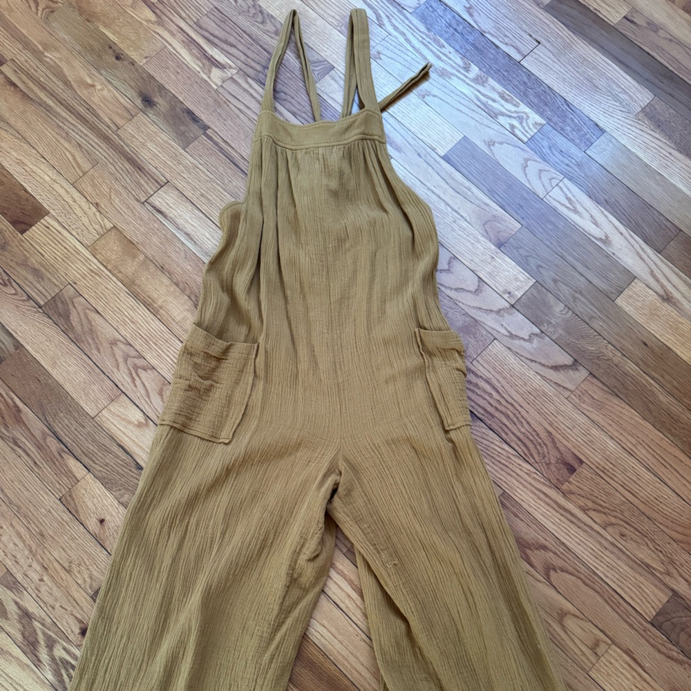 Women's Mustard Jumpsuit